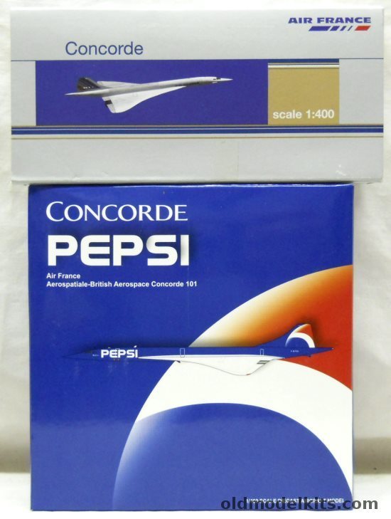 JCWings 1/400 XX4906 Concorde Pepsi F-BTSD / SOCATEC Concorde Air France plastic model kit